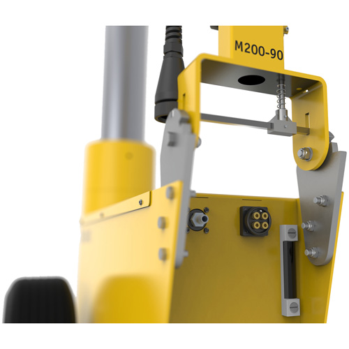 Cric Mammut, 200 tonnes, Air comprim&eacute;/hydraulique Nia-Chem Ltd.