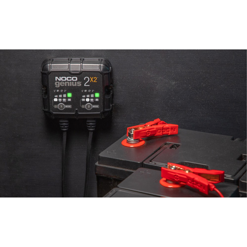 Chargeur de batterie 2 sorties de 4 A Genius 2X2 Nia-Chem Ltd.