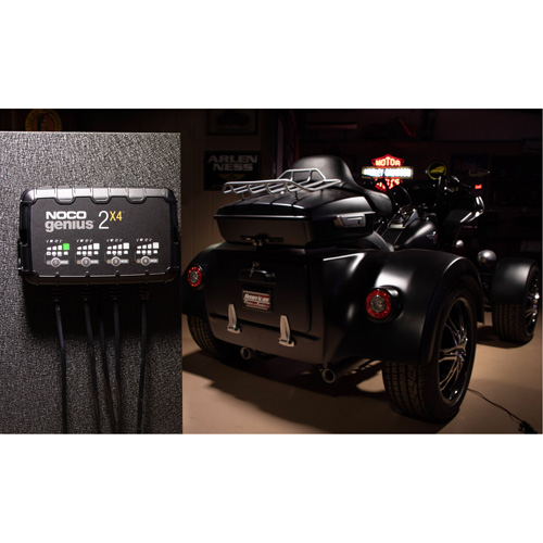 Genius&reg; 2X4 4-Bank, 8-Amp Battery Charger Nia-Chem Ltd.