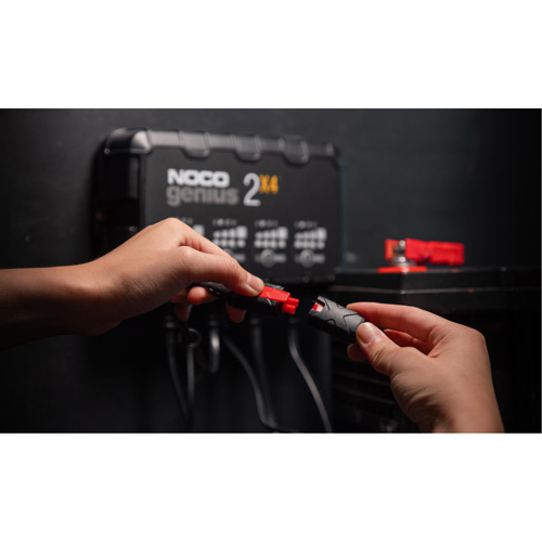 Genius&reg; 2X4 4-Bank, 8-Amp Battery Charger Nia-Chem Ltd.