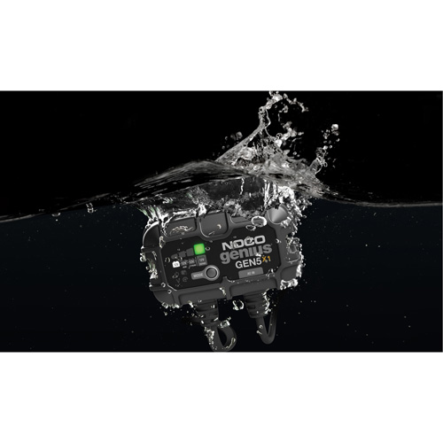 Chargeur de batterie embarqu&eacute; &agrave; 1 sortie de 5 amp&egrave;res Gen5X1 Genius Nia-Chem Ltd.