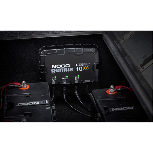 Genius&reg; GenPro10X3 3-Bank, 30-Amp On-Board Battery Charger Nia-Chem Ltd.