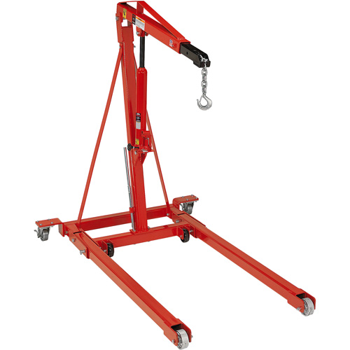 Folding Engine Crane, 2500 lbs. (1.25 tons) Capacity Nia-Chem Ltd.