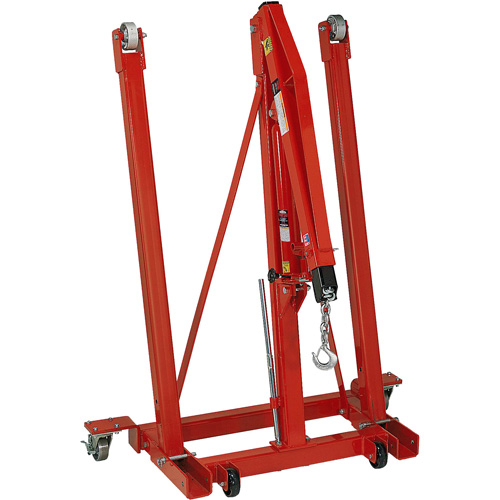Folding Engine Crane, 2500 lbs. (1.25 tons) Capacity Nia-Chem Ltd.