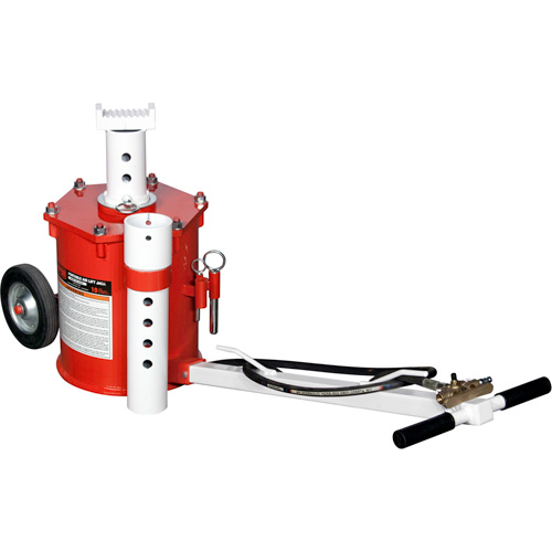 Portable Air Lift Jack, 10 Ton(s) Capacity, 17-3/4" - 49-3/8" H Nia-Chem Ltd.