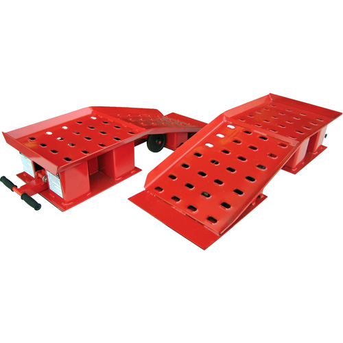 Pair of Wide Truck Ramps, 20000 lbs. Capacity, 50-1/2" L, 18-3/8" W, 9-1/4" H Nia-Chem Ltd.