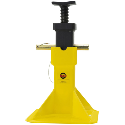 Jack Stands with Adjustable Screw Top Saddle, Locking Pin, 15-1/2" - 20-1/2" H Nia-Chem Ltd.