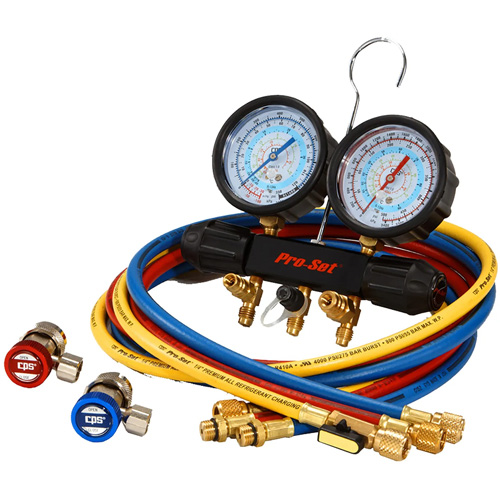 Ensemble de manom&egrave;tres pour climatisation Nia-Chem Ltd.