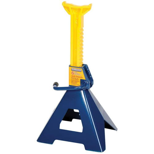 Jack Stand, Locking Handle/Ratchet, 6 tons Capacity, 25-1/4" H Nia-Chem Ltd.