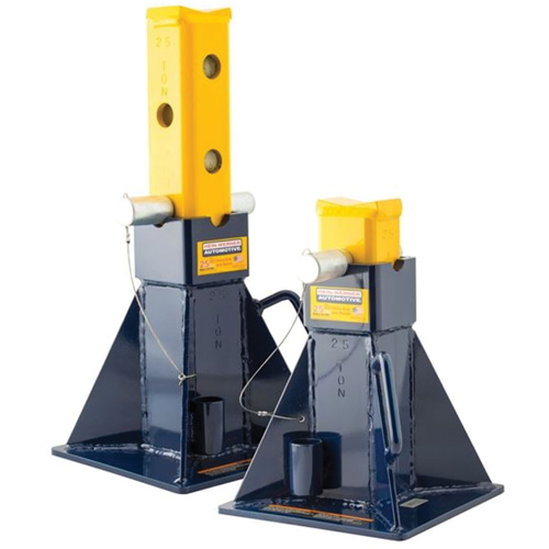 Vehicle Support Stands, Locking Pin, 25 tons Capacity Nia-Chem Ltd.