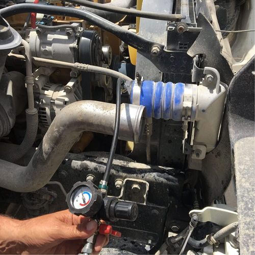 Trousse de test du syst&egrave;me d'air turbo HD avec adaptateur fumig&egrave;ne 10 mcx Nia-Chem Ltd.