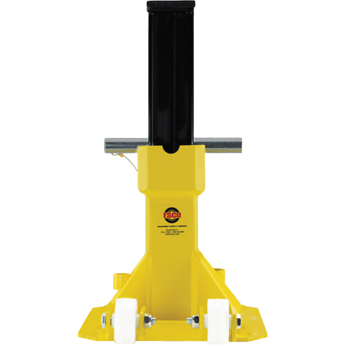 EZ-Wheel Jack Stand, Locking Pin, 22 Tons Capacity, 13-1/2" - 20" H Nia-Chem Ltd.