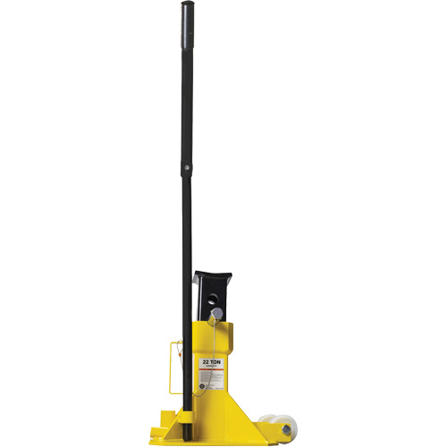 EZ-Wheel Jack Stand, Locking Pin, 22 Tons Capacity, 13-1/2" - 20" H Nia-Chem Ltd.