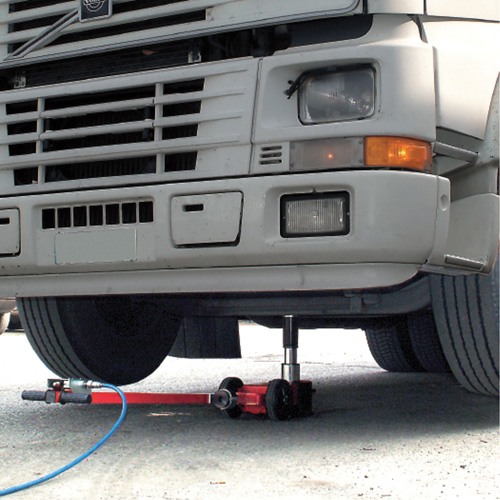 Cric &agrave; 2 &eacute;tapes, 33 tonnes/66 tonnes, Air comprim&eacute;/hydraulique Nia-Chem Ltd.