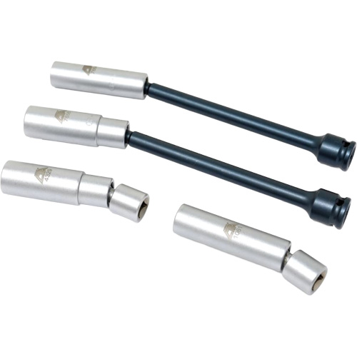 Jeu de douilles pivotantes pour bougie d'allumage Euro 4 mcx, Prise 3/8" Nia-Chem Ltd.