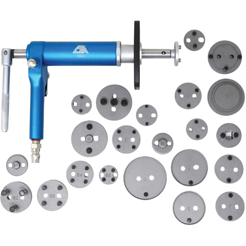 Air-Powered Brake Caliper Wind Back Tool Kit Nia-Chem Ltd.
