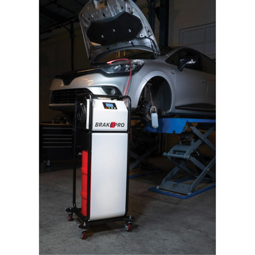 Tall Frame Brake-Pro Electric Pressure Brake Bleeder with Trolley Nia-Chem Ltd.