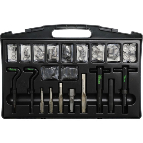 Ensemble d'atelier pour la r&eacute;paration des filetages de bougies d'allumage Nia-Chem Ltd.