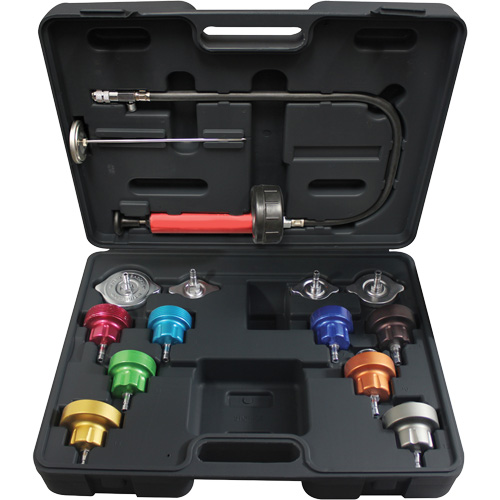 Trousse pour test de pression universel pour syst&egrave;me de refroidissement 14 mcx Nia-Chem Ltd.