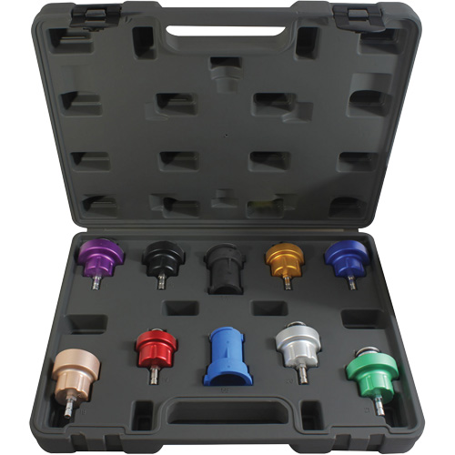 10-Piece Cooling System Pressure Test Adapter Kit Nia-Chem Ltd.