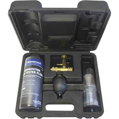Trousse pour testeur de fuite de gaz de combustion avec adaptateur pour capuchon de test Nia-Chem Ltd.
