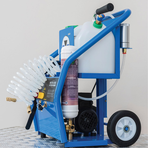 “MASTERCLEANSE” Large Volume Flush Machine Nia-Chem Ltd.