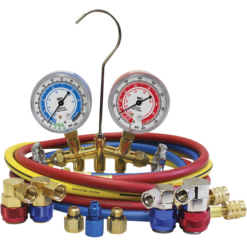 Ensemble de manom&egrave;tres collecteur double Nia-Chem Ltd.