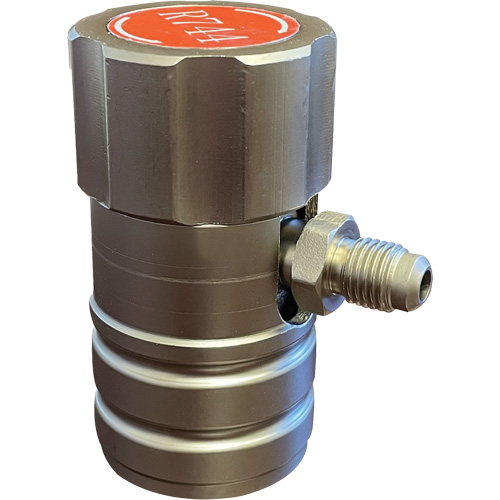 Coupleur manuel CO2 R744 c&ocirc;t&eacute; haute pression Nia-Chem Ltd.