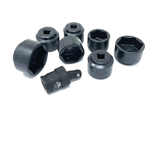 8 Pc. Extra-Low-Profile Oil Filter Socket Set Nia-Chem Ltd.