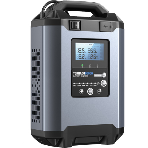Alimentation stable 90 A et chargeur intelligent 12 V/24 V Tornado90000 Nia-Chem Ltd.