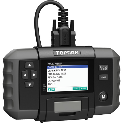 BT600 12V Battery & 12V/24V System Tester with Built-in Printer Nia-Chem Ltd.