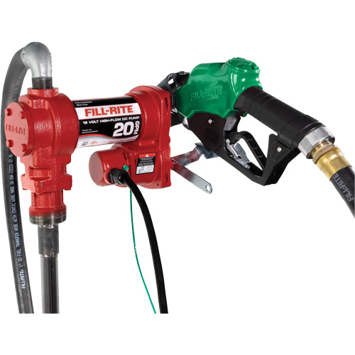 Pompe de transfert de carburant 12 V avec pistolet Nia-Chem Ltd.