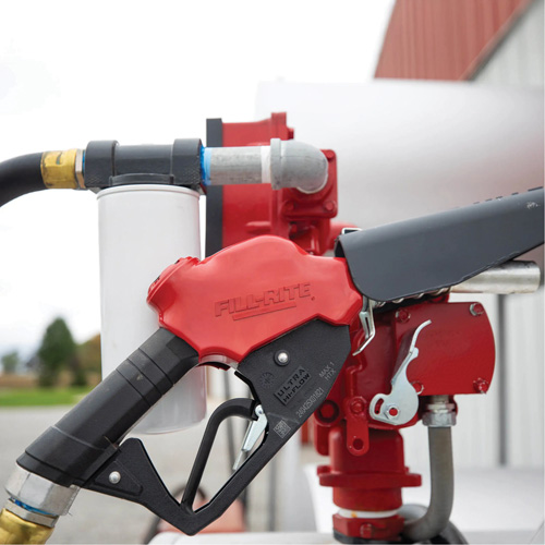 Pistolet automatique rouge &agrave; tr&egrave;s haut d&eacute;bit pour diesel Nia-Chem Ltd.