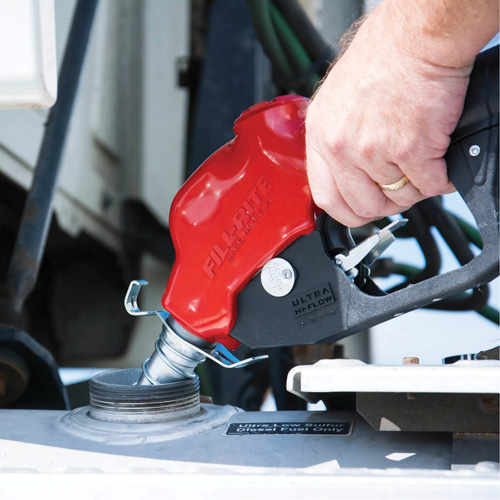Pistolet automatique rouge &agrave; tr&egrave;s haut d&eacute;bit pour diesel Nia-Chem Ltd.
