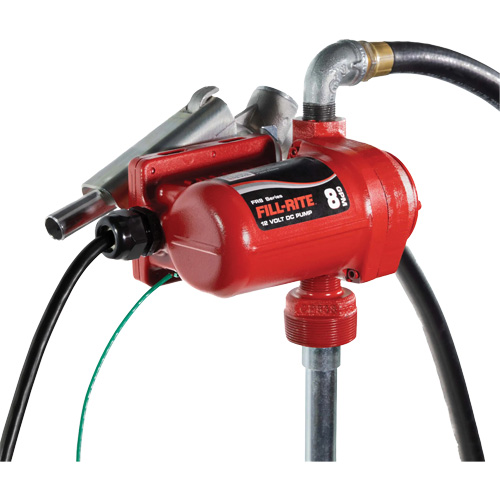 Pompe de transfert de carburant 12 V CC avec pistolet Nia-Chem Ltd.