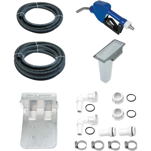 Pompe de transfert de fluide d'&eacute;chappement diesel (DEF) 115 V CA avec support pour cuve GRV et pistolet Nia-Chem Ltd.