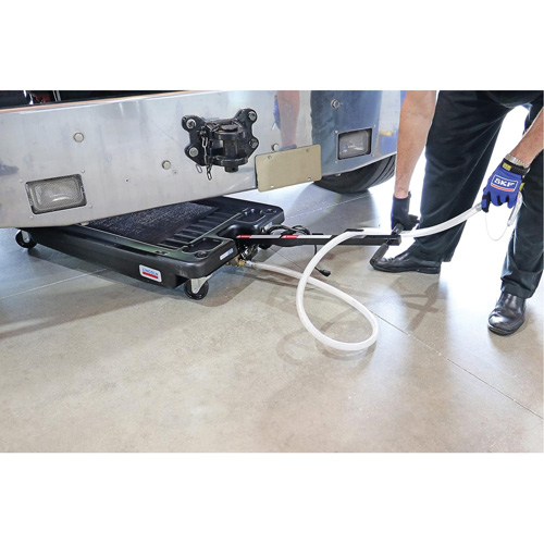 Drain pour camion &agrave; profil bas avec pompe &eacute;lectrique Nia-Chem Ltd.