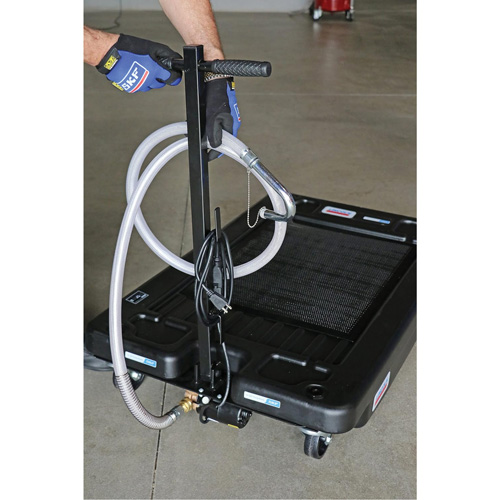 Drain pour camion &agrave; profil bas avec pompe &eacute;lectrique Nia-Chem Ltd.