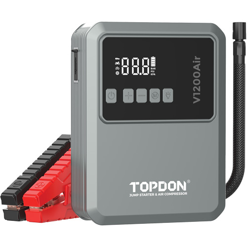 V1200Air 2-in-1 1200 Peak Amp Jump Starter & Tire Inflator Nia-Chem Ltd.
