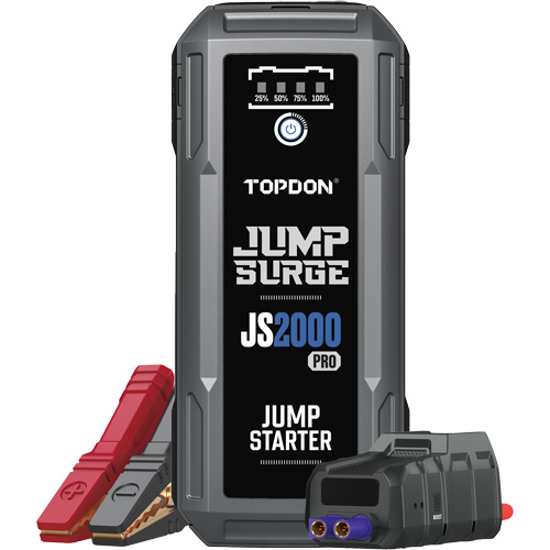 JumpSurge2000Pro 2500 Peak Amp Battery Jump Starter, Power Bank & Flashlight Nia-Chem Ltd.