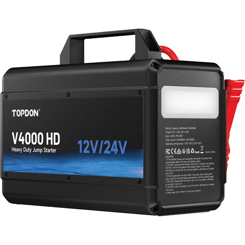 V4000 HD 12V/24V 4000A Jump Starter Nia-Chem Ltd.