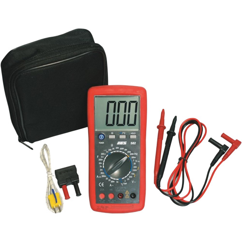 Deluxe Digital Multimeter with Amp Shutters Nia-Chem Ltd.