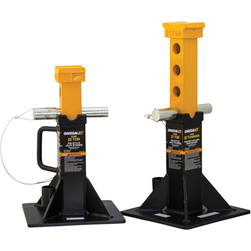 Chandelle robuste, Tige verrouillable, Capacit&eacute; de 22 tonnes, 12-1/4" - 19-7/8" h Nia-Chem Ltd.