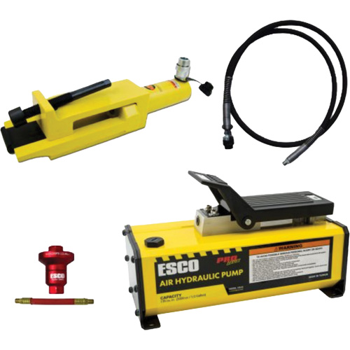 Giant Tire/Earthmover Bead Breaker Kit with 1/2 Gallon Hydraulic Pump Nia-Chem Ltd.