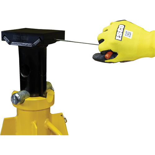 Adaptateur &agrave; dessus plat pour supports de v&eacute;rin ESCO de style haut de 20 et 25 tonnes Nia-Chem Ltd.