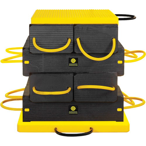 Ensemble de syst&egrave;me de sout&egrave;nement en composite CribLok 10 mcx Nia-Chem Ltd.