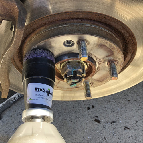 STUD KLEEN Impact-Driven Hub, Stud & Wheel Cleaning Tool Nia-Chem Ltd.