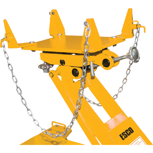 Cric de transmission Yellow Jackit, Cap. de levage 2,2 tonnes Nia-Chem Ltd.