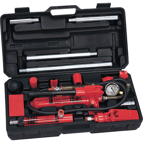 4-Ton Capacity Collision/Maintenance Repair Kit with Forged Adapters Nia-Chem Ltd.