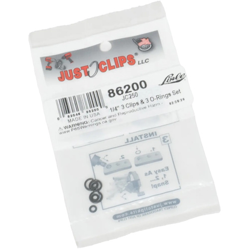 1/4" Clips & O-Rings Set Nia-Chem Ltd.